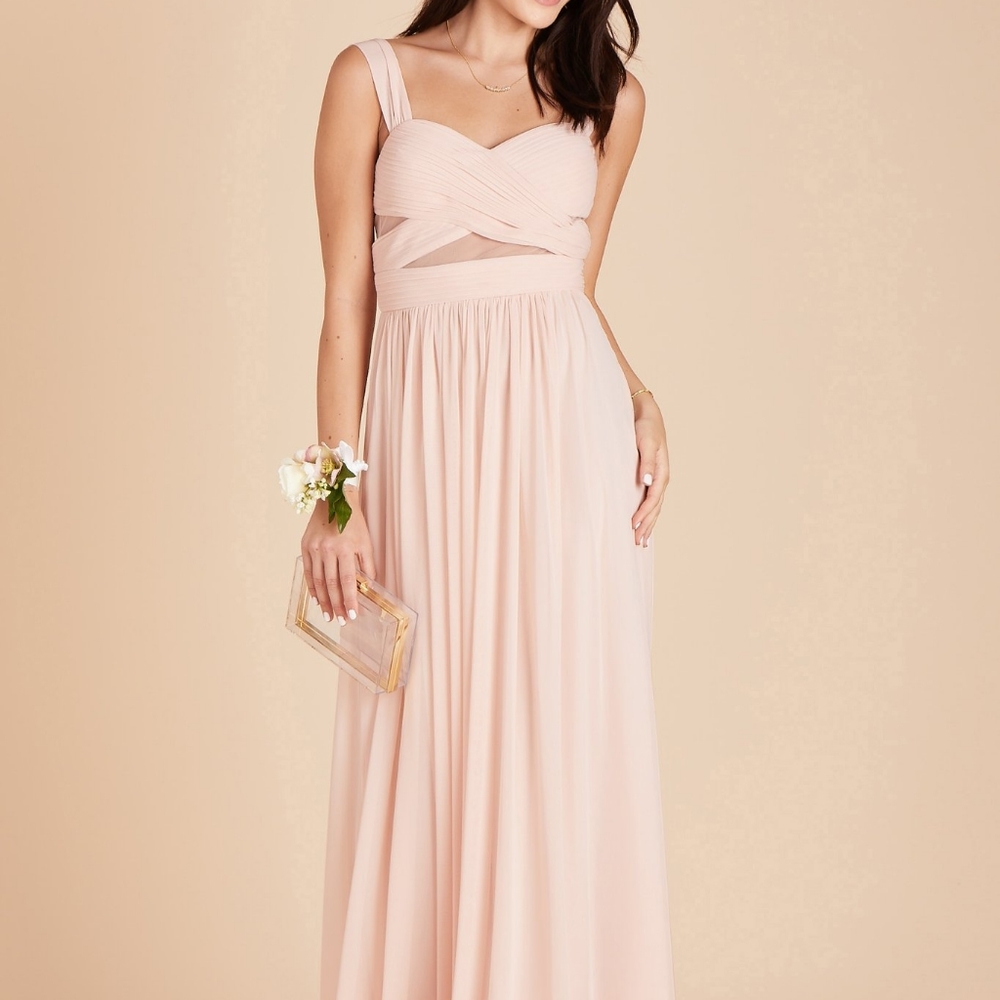Birdy Grey Cross Body Maxi Dress - Pink